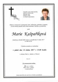 Marie Kašpaříková