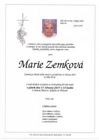 Marie Zemková