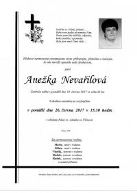 Anežka Nevařilová