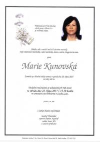 Marie Kunovská