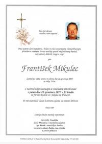 František Mikulec