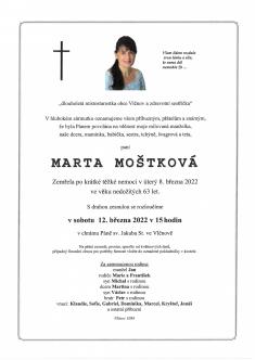 Marta Moštková