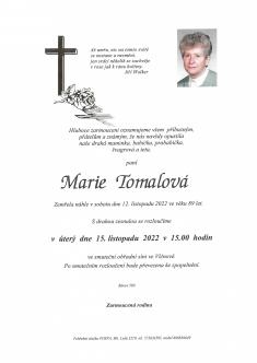 Marie Tomalová