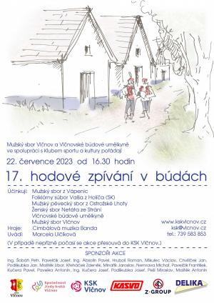 Hodové zpívání v búdách