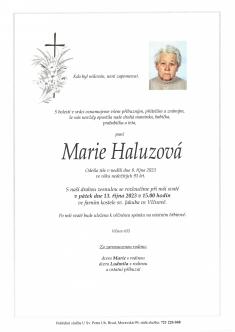 Marie Haluzová