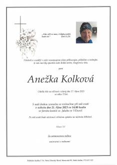 Anežka Kolková