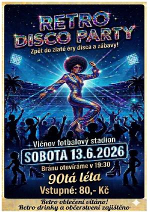 Retro disco party
