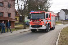 10.3.2018 - Představení nového hasičského vozu CAS